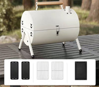 Grill White + Grill Pan